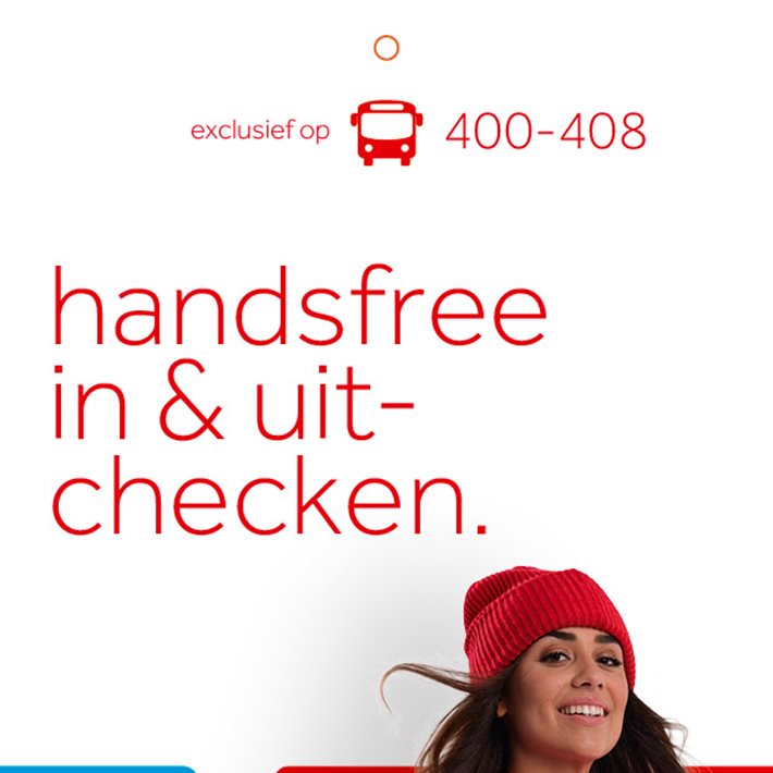 Handsfree uitchecken