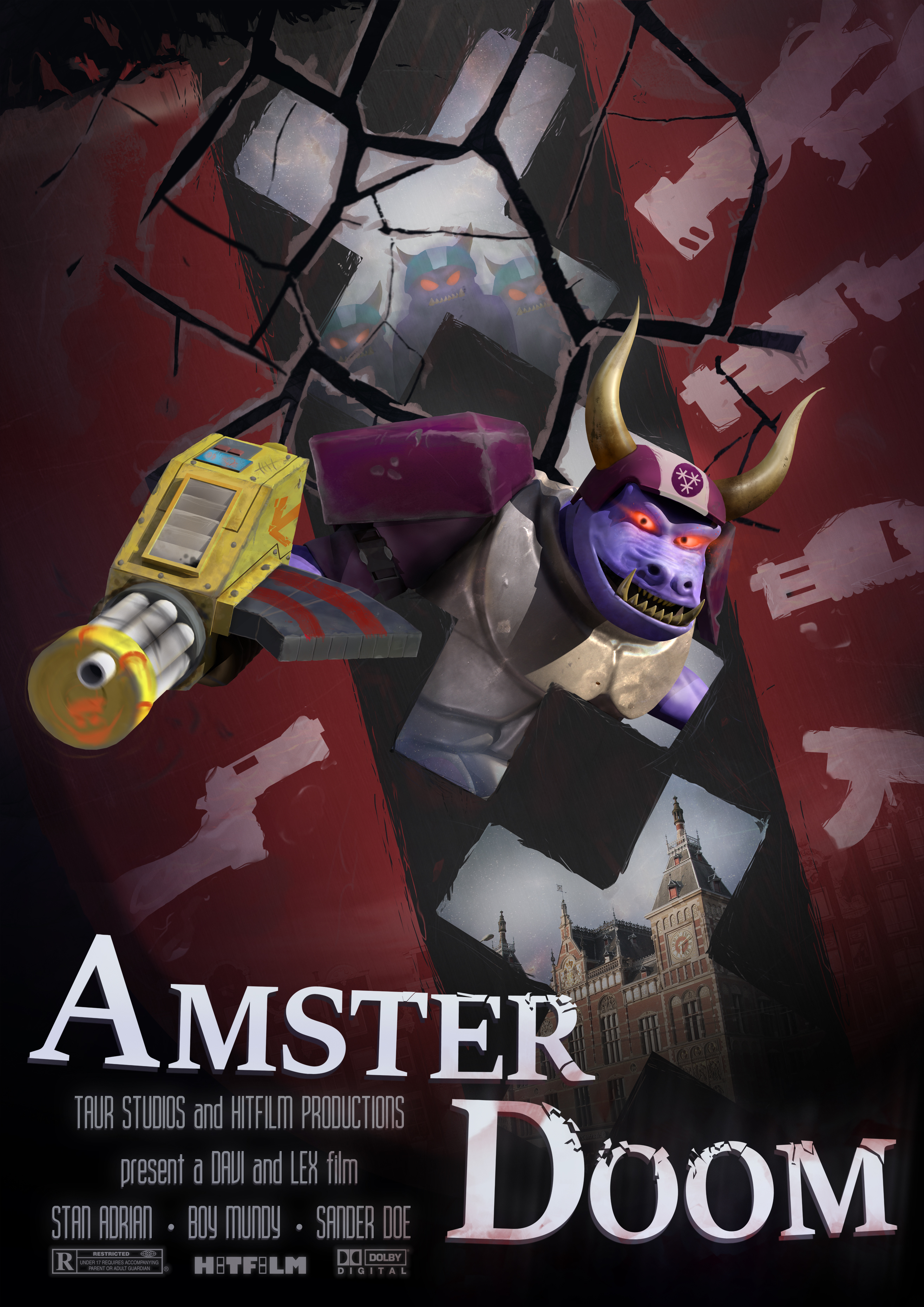 Final Version of the Amsterdoom Poster