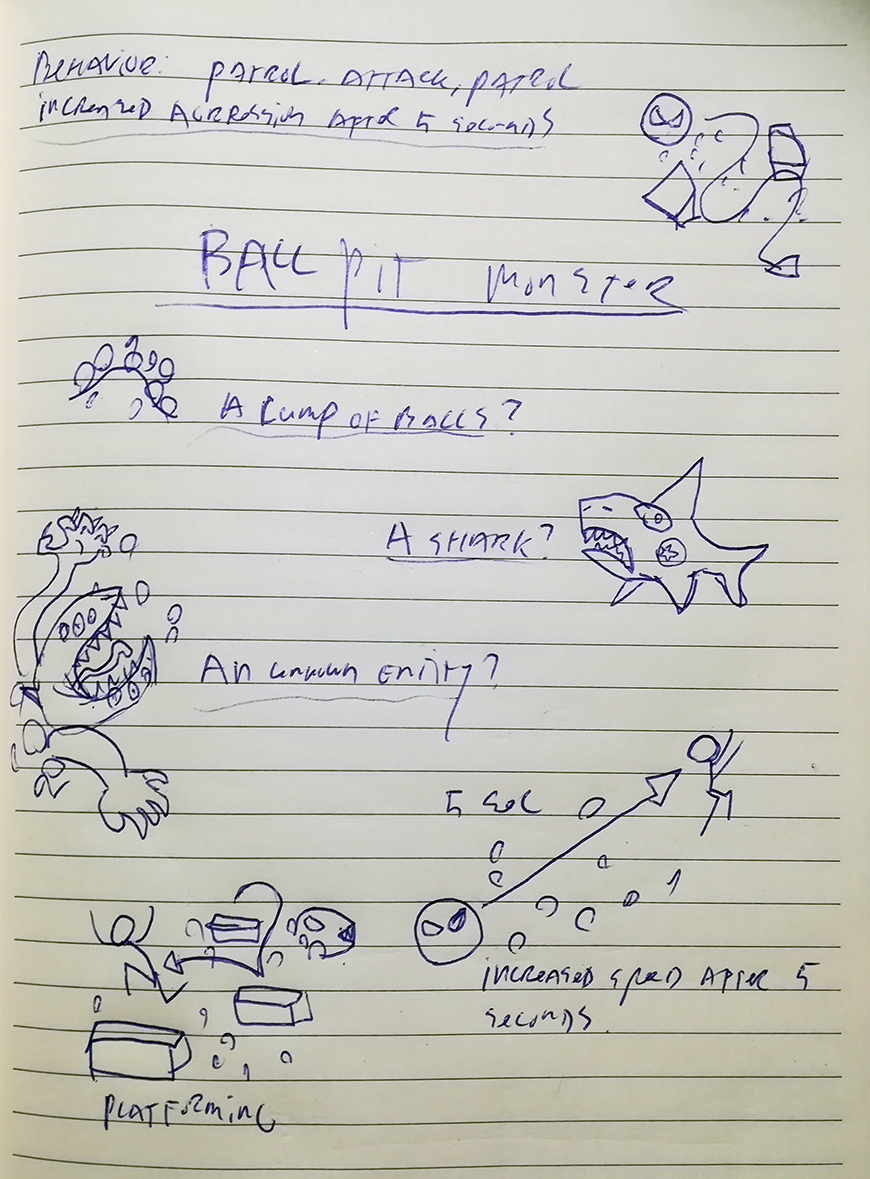 Ball Pit Monster Design