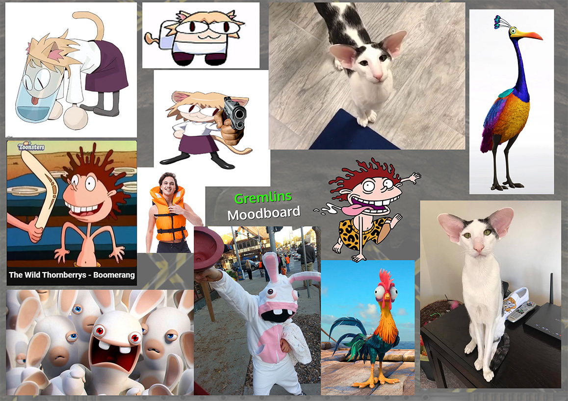 Gremlin Moodboard