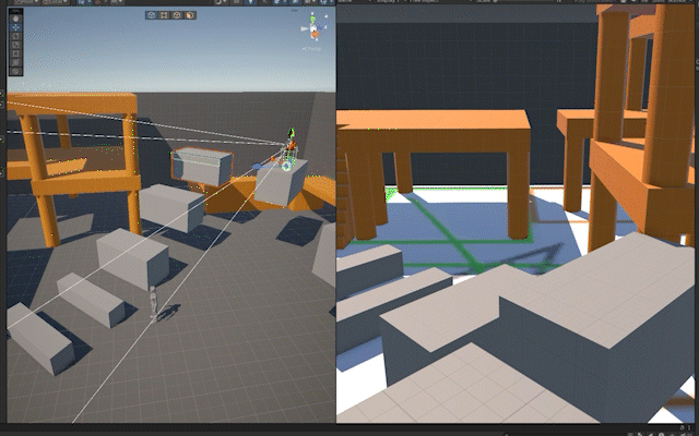 Vaulting alternative view