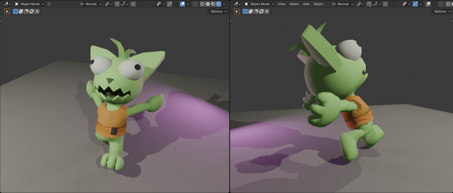 Gremlin run animation