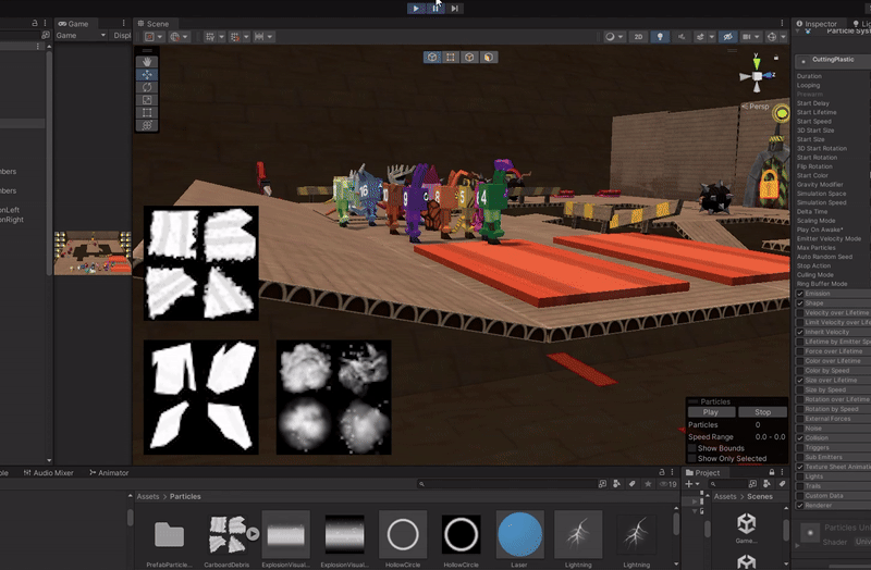 Custom particles showcase 3