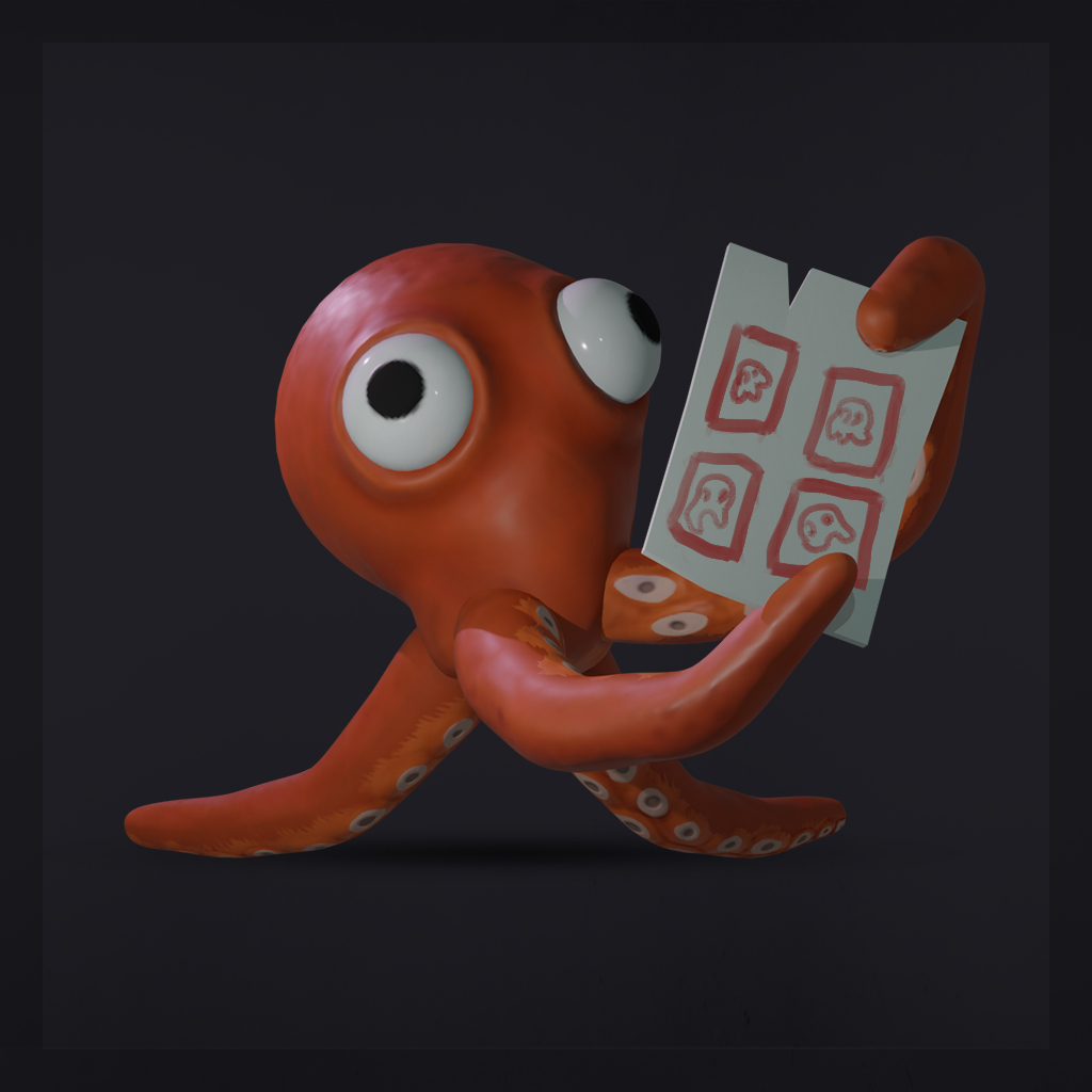 Memory Game Octopus