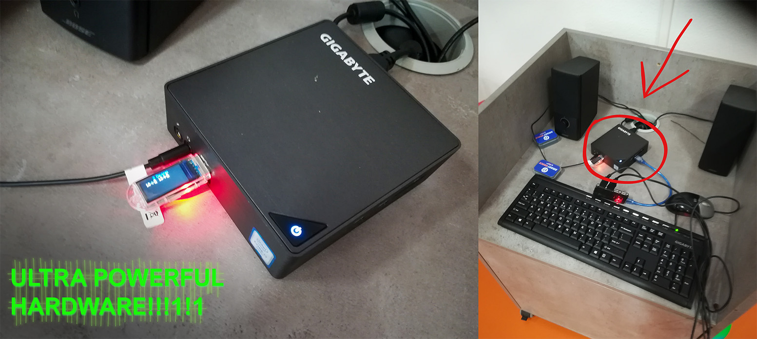 An image of the toaster computer the game had to run on