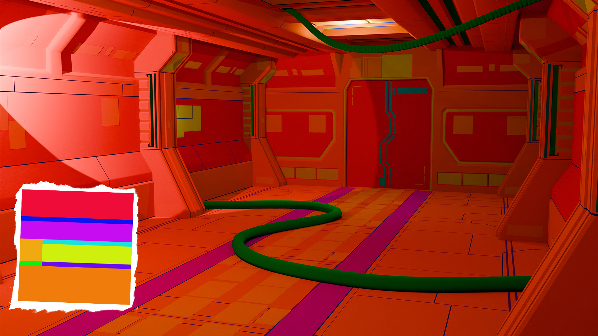 Scifi corridor ID Map